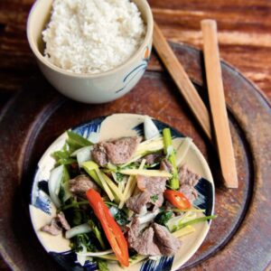 BÒ XÀO CẦN TỎI
